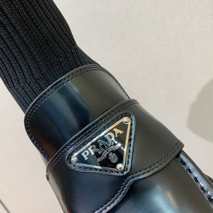 Туфли с носком кожаные женские фото 5