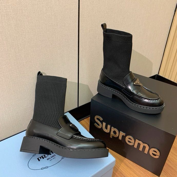 Туфли с носком кожаные женские фото 6