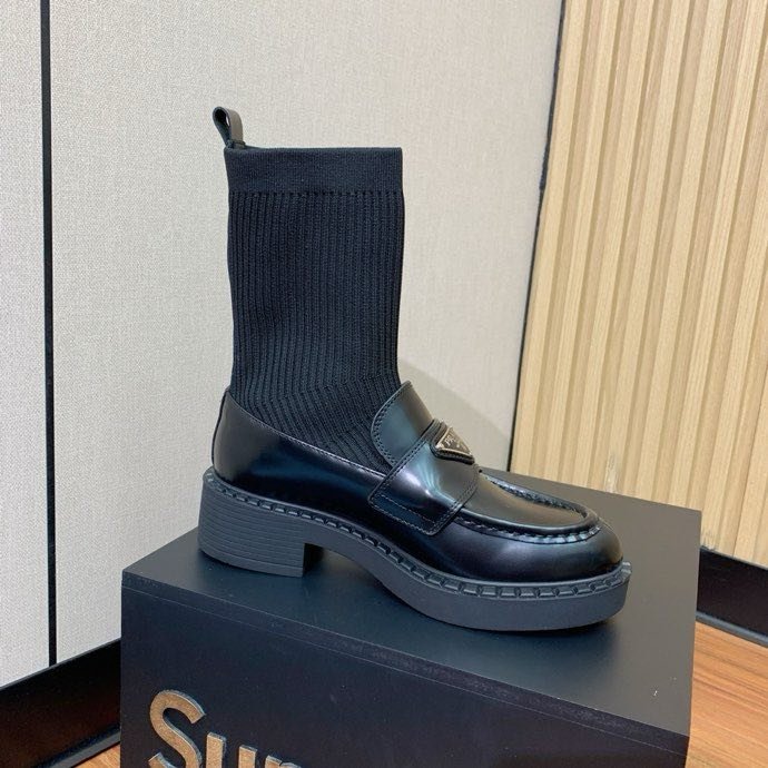 Туфли с носком кожаные женские фото 8