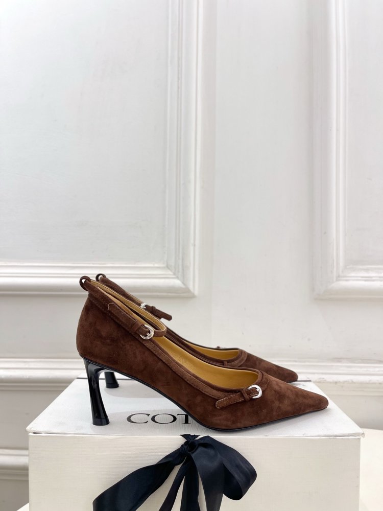 Туфли с заостренным носком и высоким каблуком фото 2