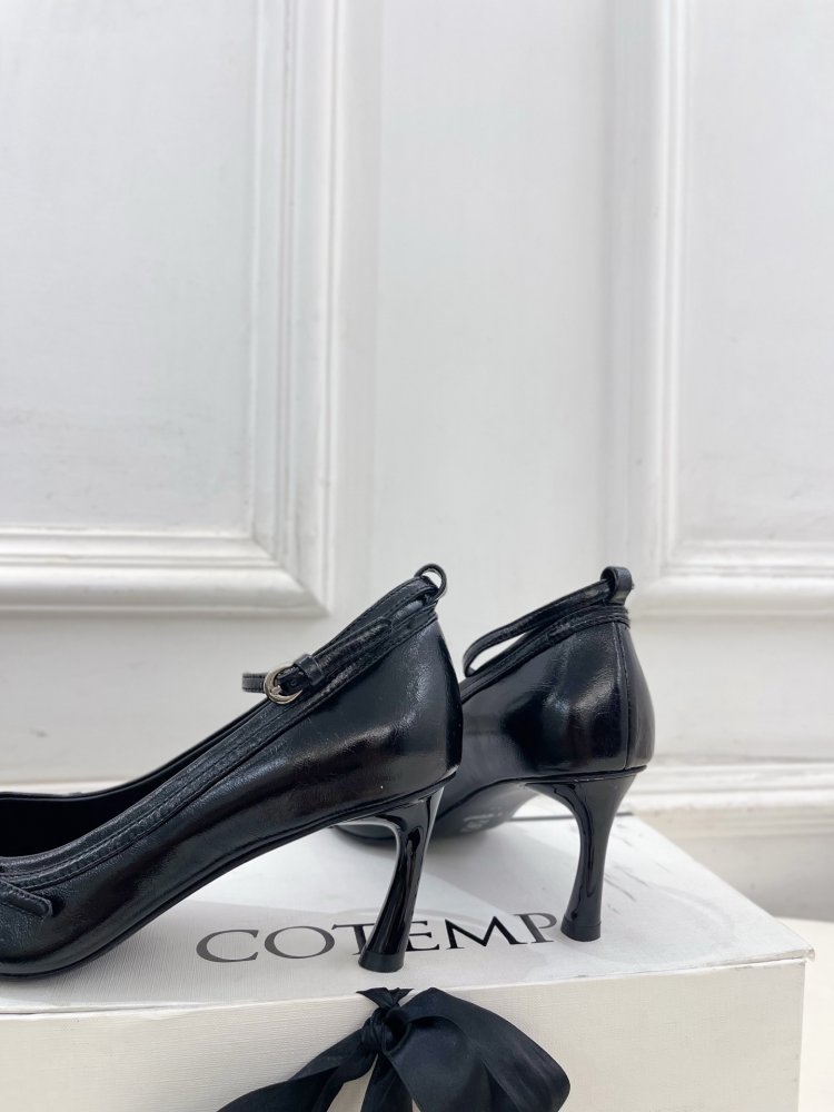 Туфли с заостренным носком и высоким каблуком фото 7