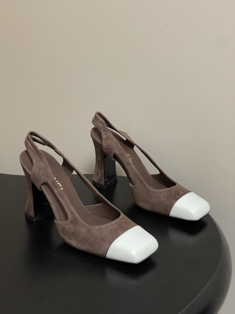 Shoes слингбэки on heel