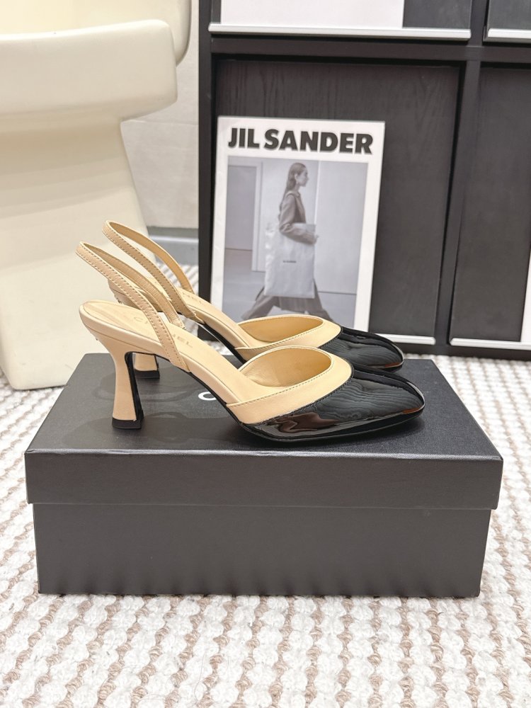 Shoes слингбэки on heel