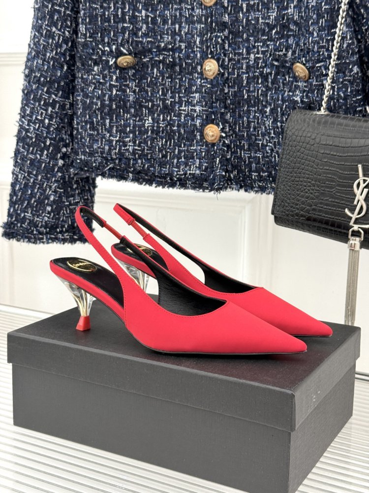 Shoes слингбэки on heel