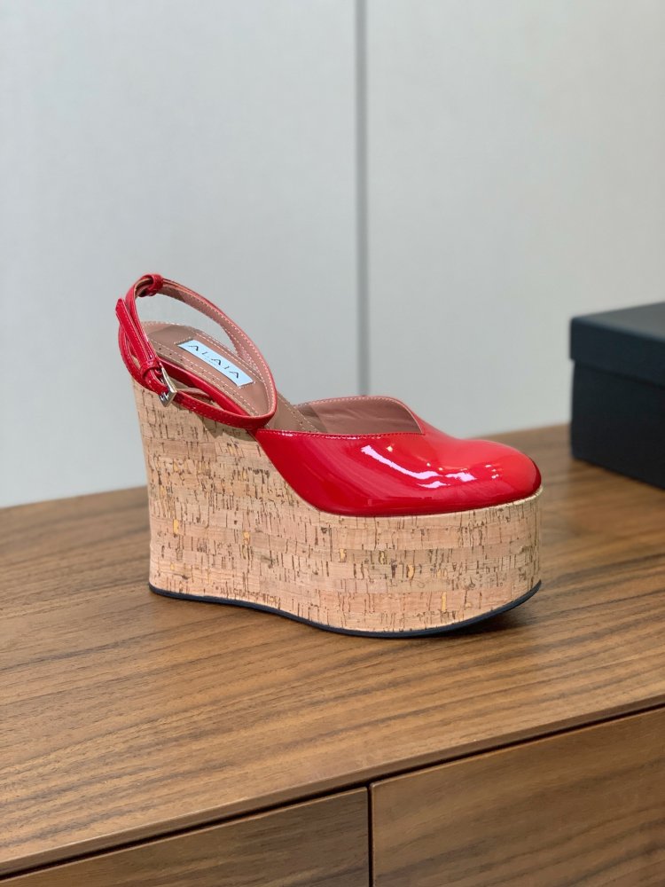 Shoes слингбэки on platform