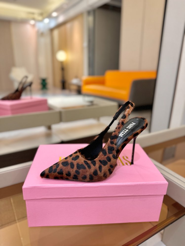 Shoes слингбэки on stud