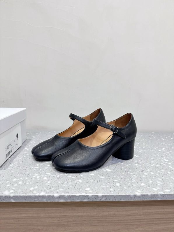 Туфлі Tabi шкіряні з роздвоєним носком фото 3