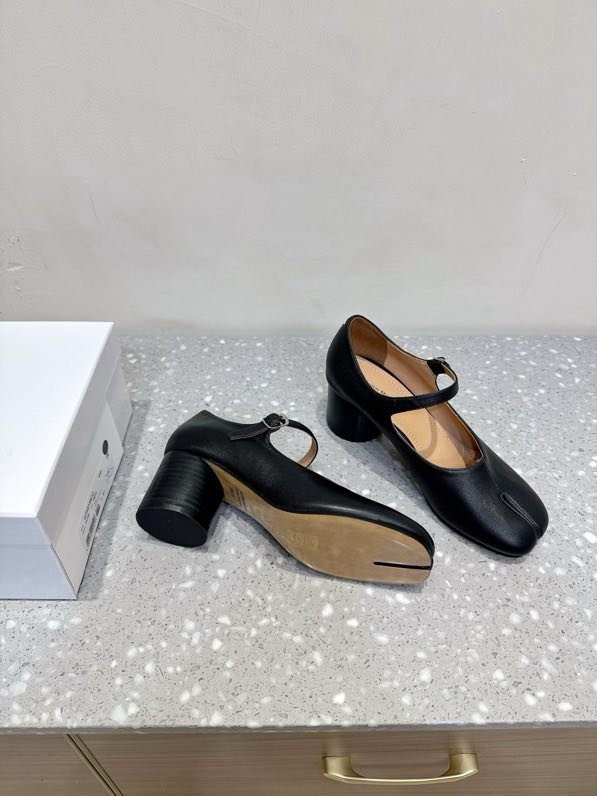 Туфлі Tabi шкіряні з роздвоєним носком фото 8