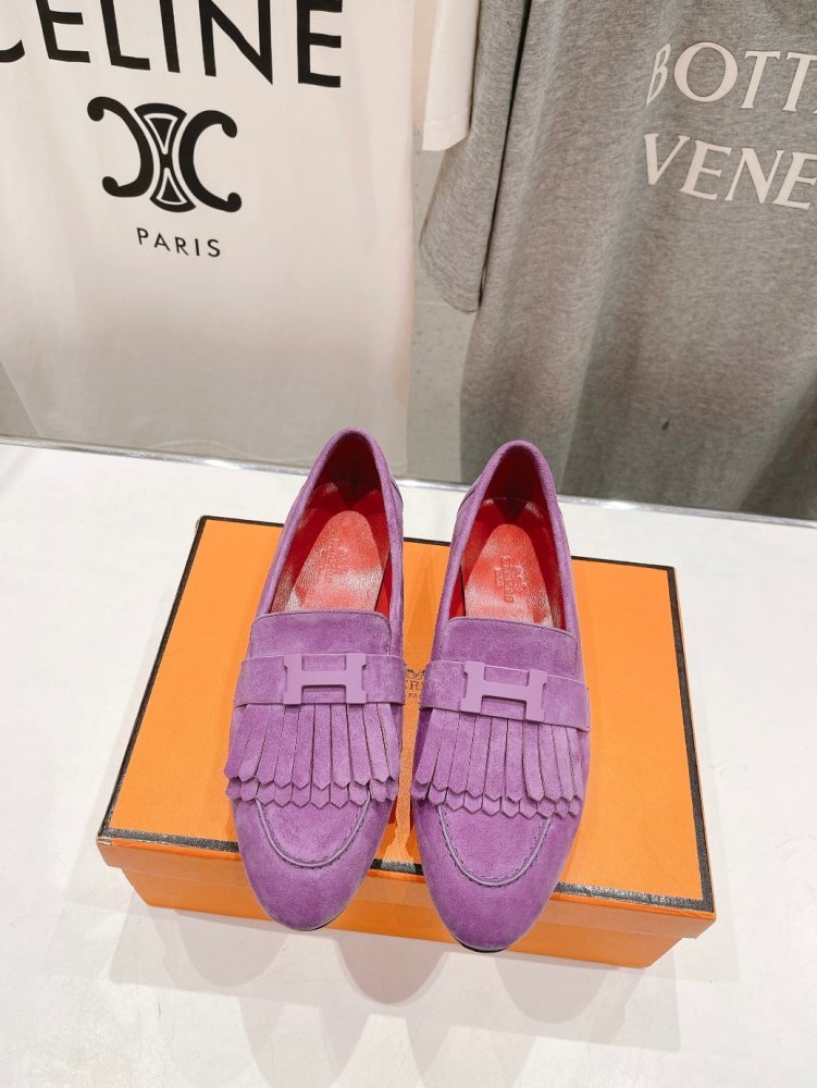 Shoes suede women's