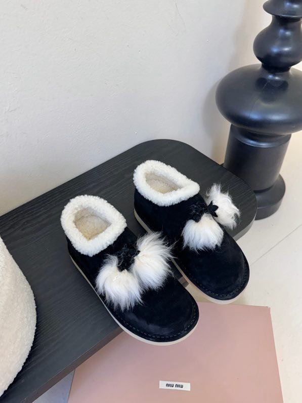 Туфли женские на меху зимние