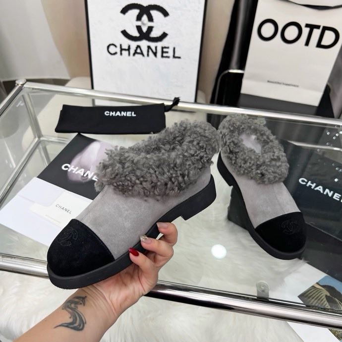 Туфли женские на меху зимние фото 2