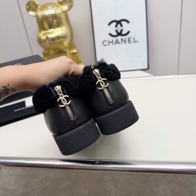 Туфли женские на меху зимние фото 2