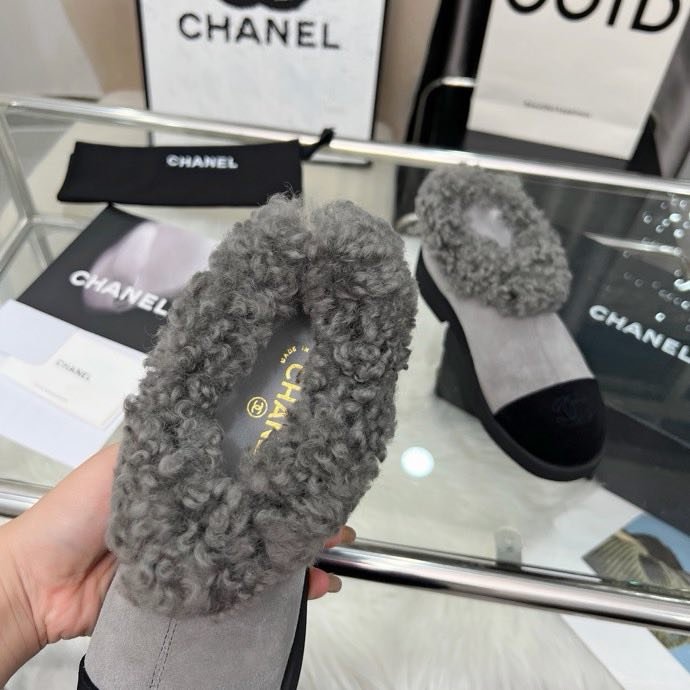 Туфли женские на меху зимние фото 8