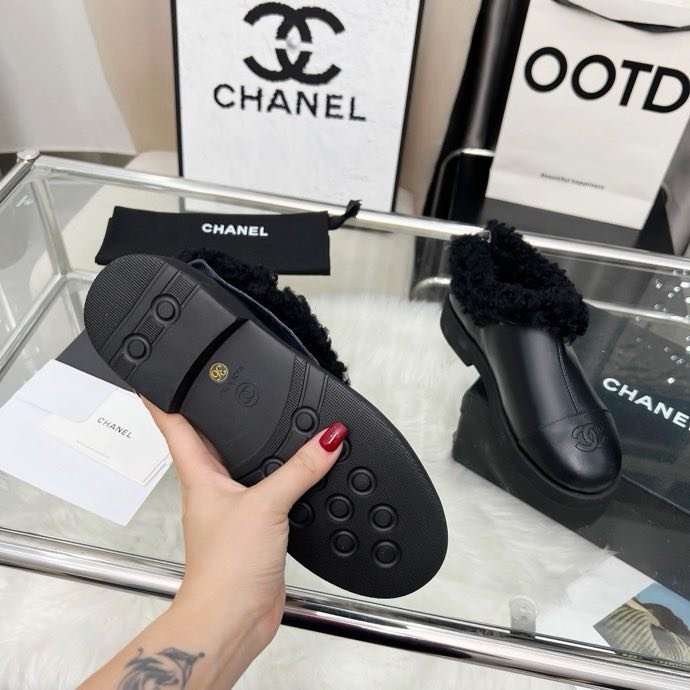 Туфли женские на меху зимние фото 9