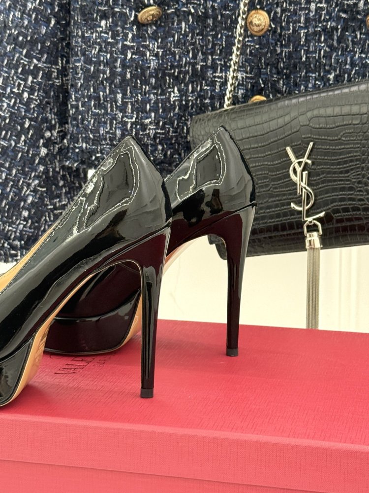 Туфли женские на платформе и высоком каблуке фото 6