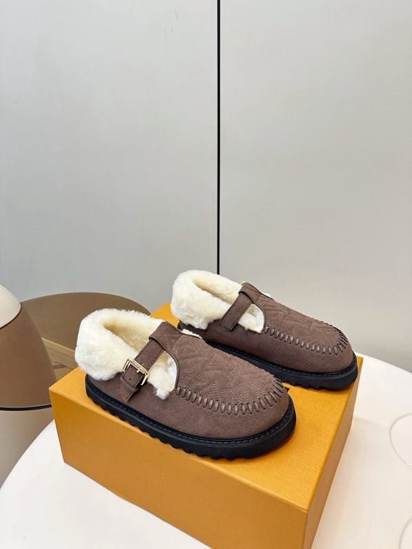 Shoes winter fur фото 2