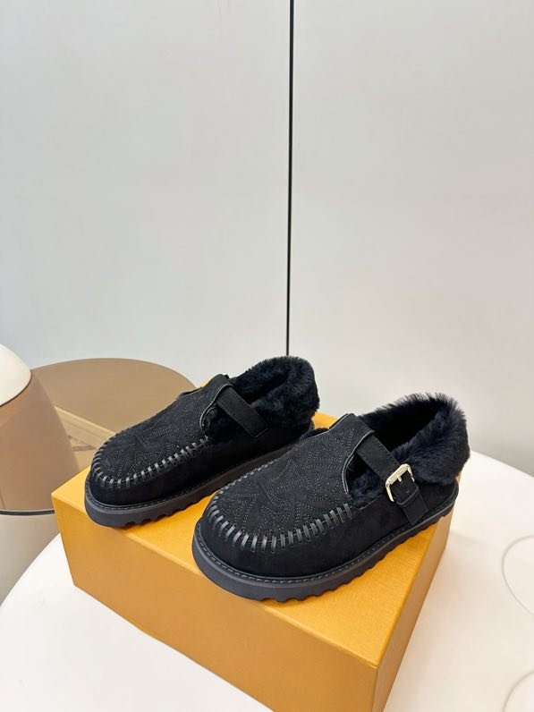 Shoes winter fur фото 2