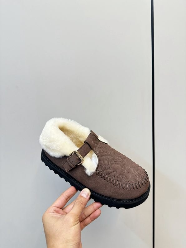 Shoes winter fur фото 3