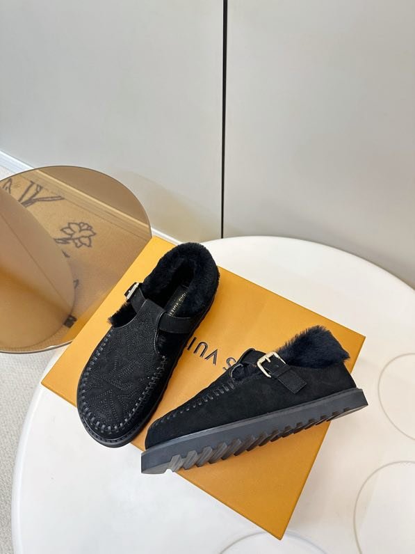 Shoes winter fur фото 3