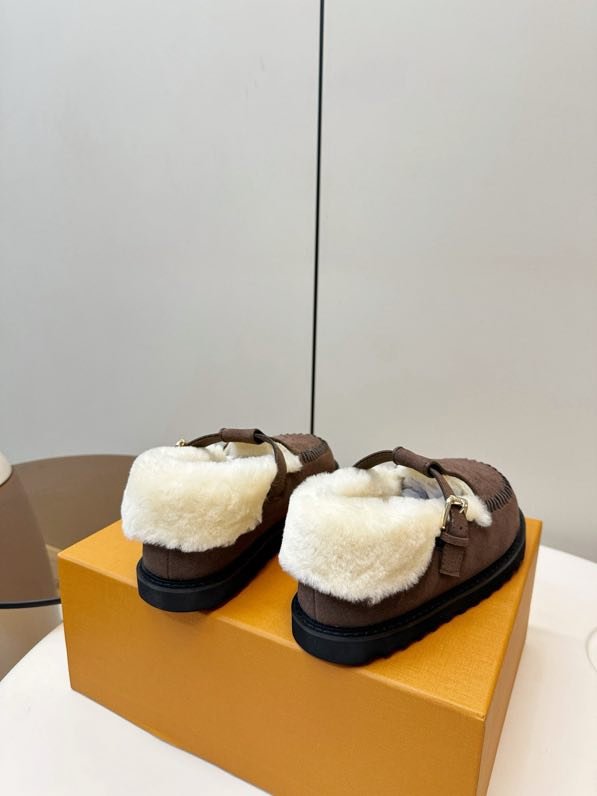 Shoes winter fur фото 4