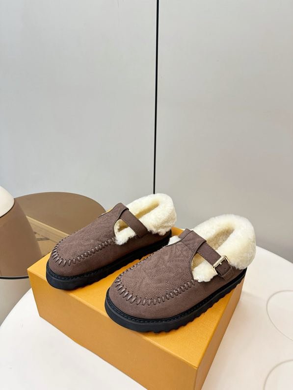 Shoes winter fur фото 5