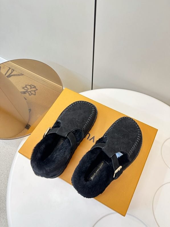 Shoes winter fur фото 5