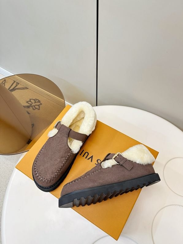 Shoes winter fur фото 6