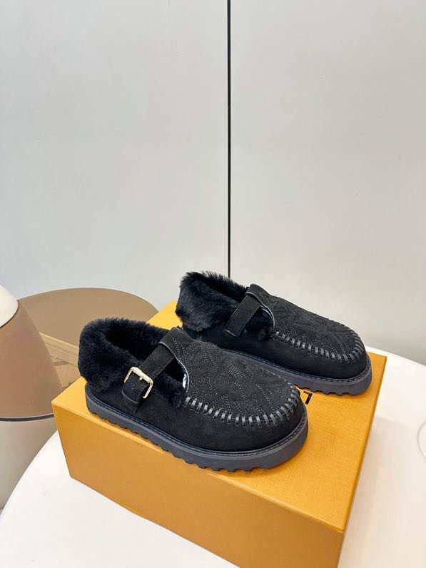 Shoes winter fur фото 6