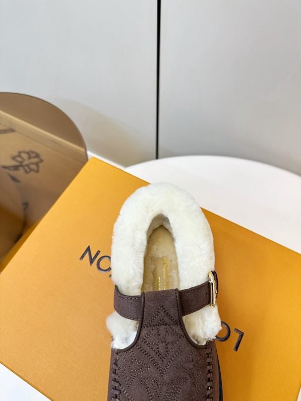 Shoes winter fur фото 7