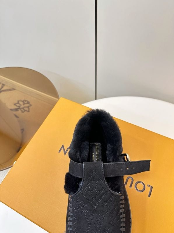 Shoes winter fur фото 8