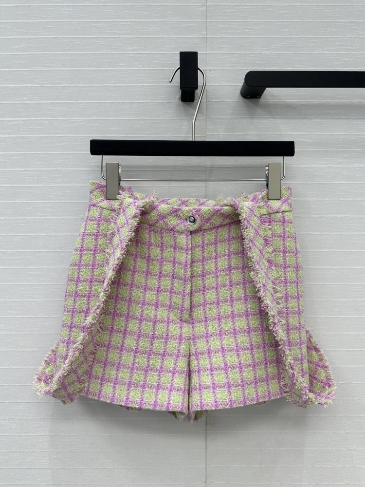 Tweed shorts women's