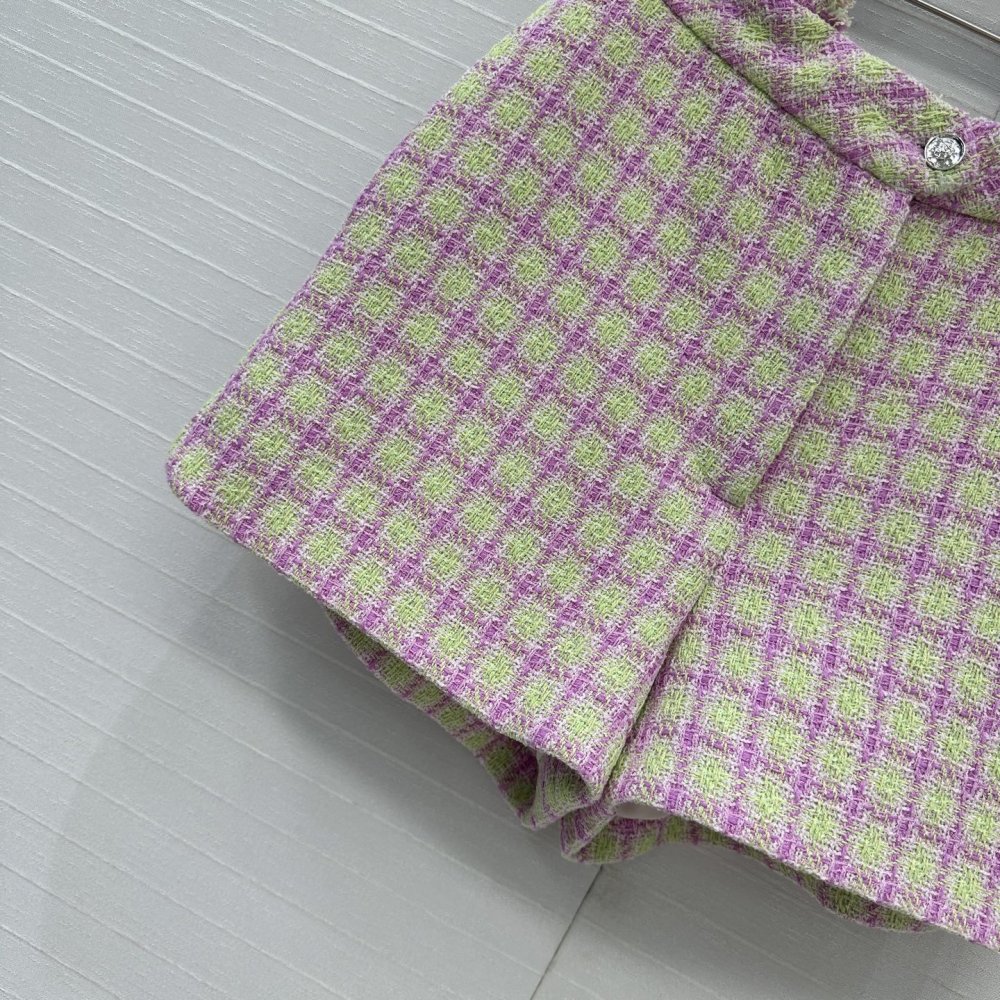 Tweed shorts women's фото 5