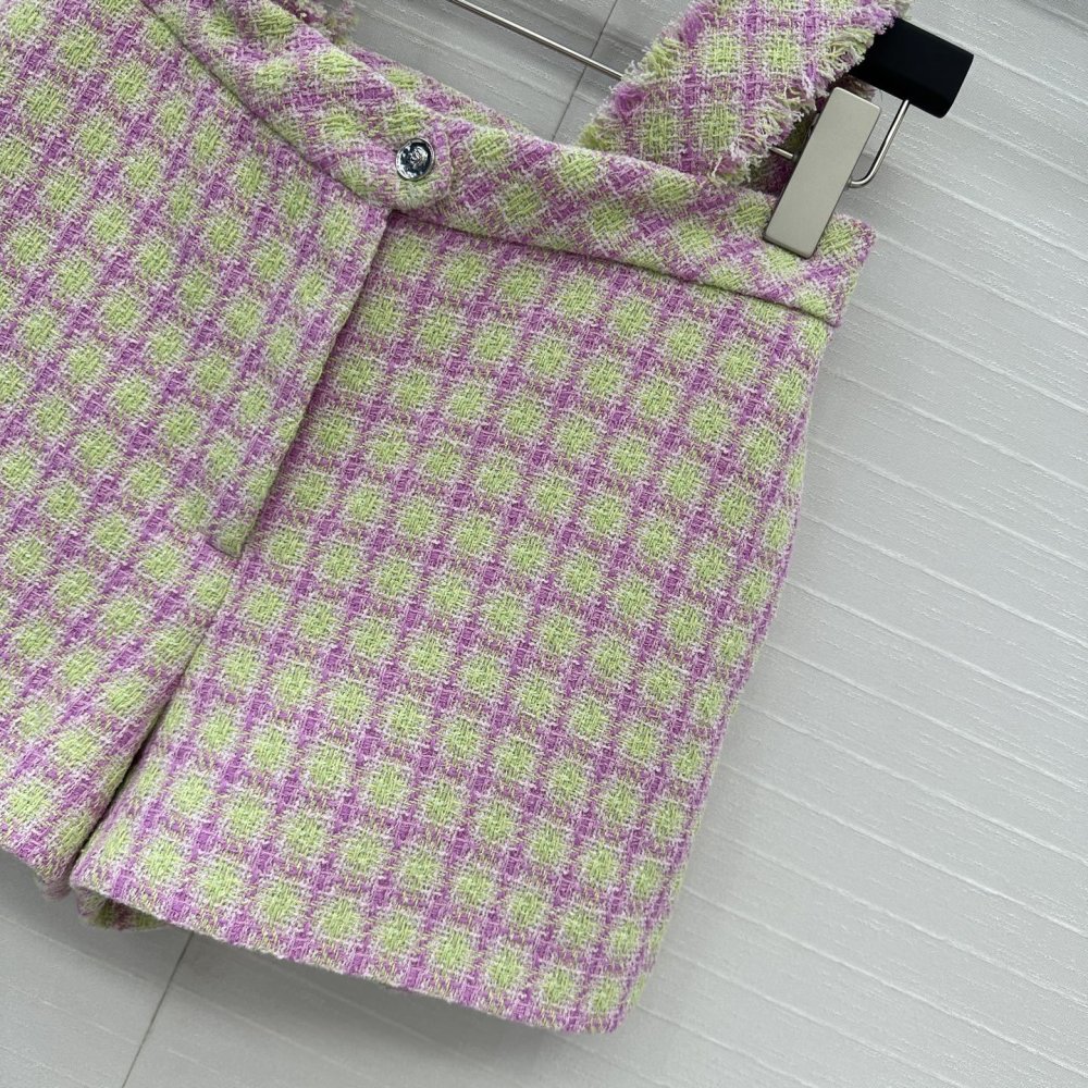 Tweed shorts women's фото 8