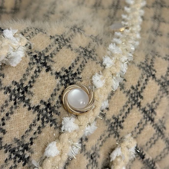 Твидовый кардиган фото 2