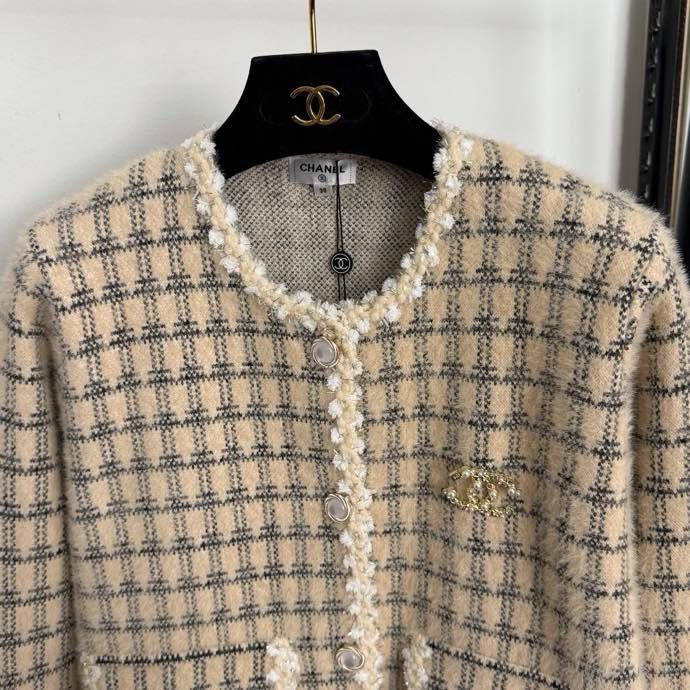 Твидовый кардиган фото 3