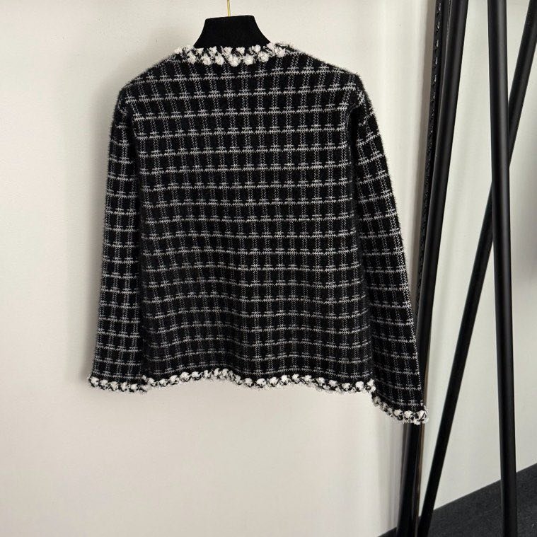 Твидовый кардиган фото 3