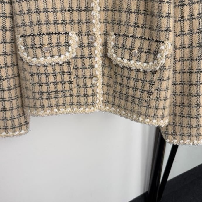 Твидовый кардиган фото 4