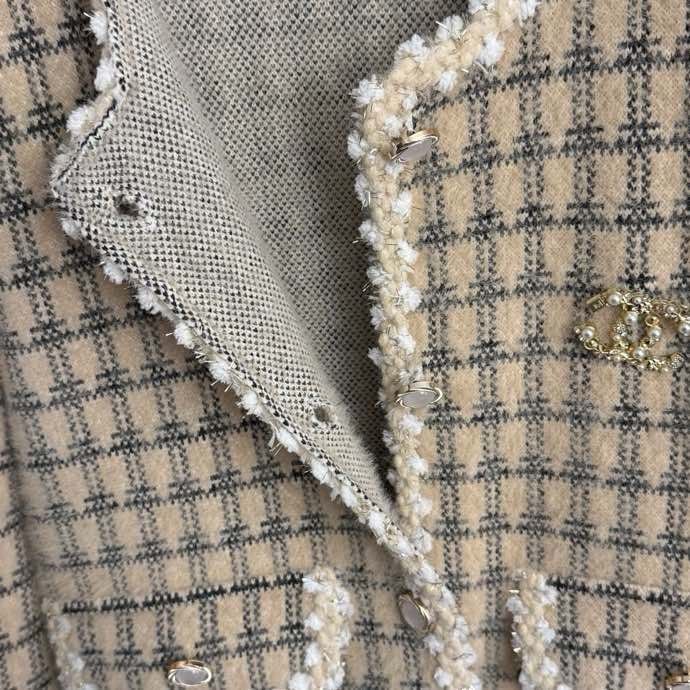 Твидовый кардиган фото 5