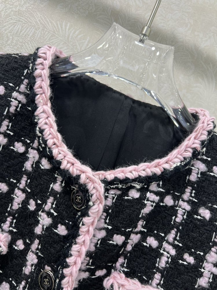 Твидовый пиджак с шелковой подкладкой фото 2