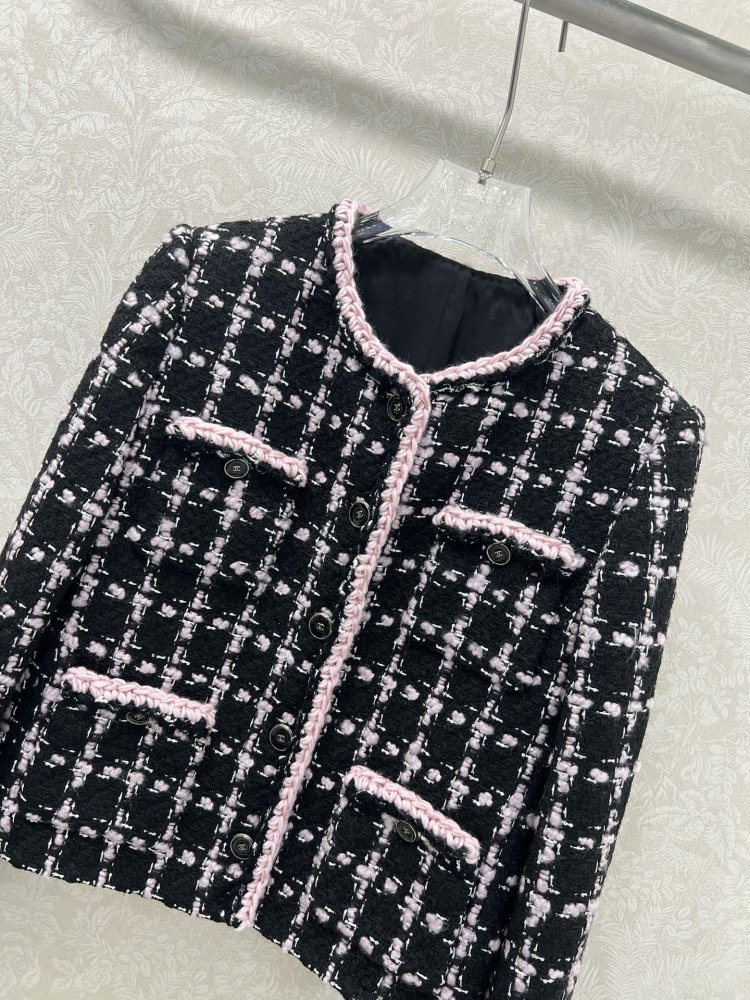 Твидовый пиджак с шелковой подкладкой фото 4