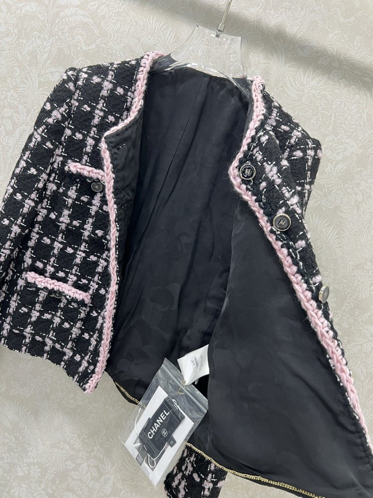 Твидовый пиджак с шелковой подкладкой фото 7