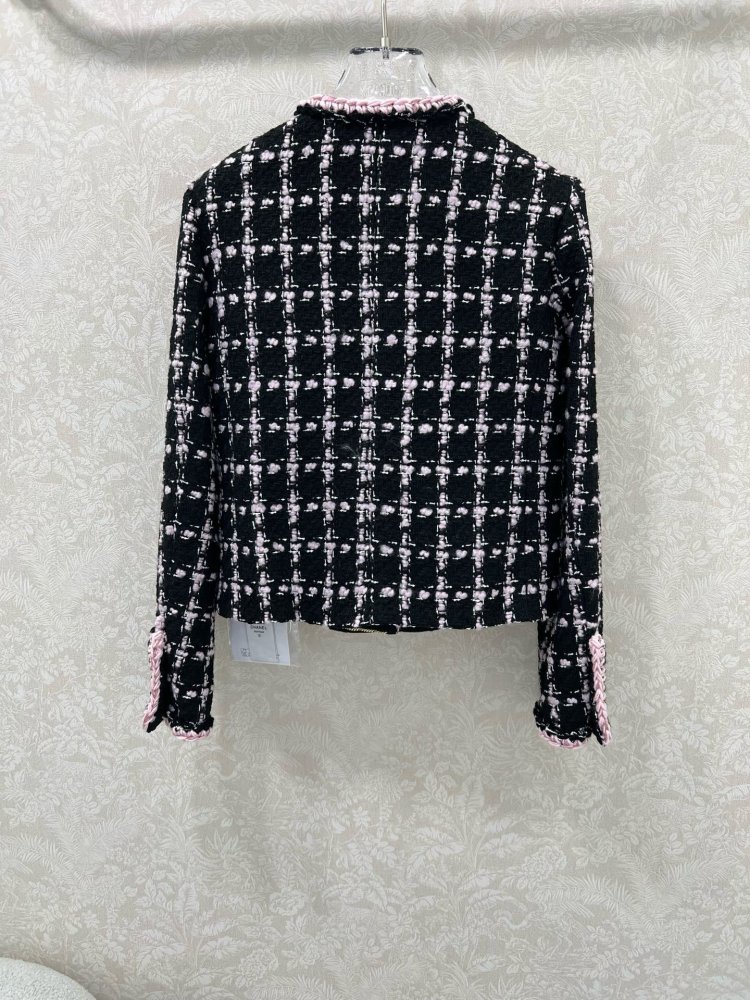 Твидовый пиджак с шелковой подкладкой фото 9