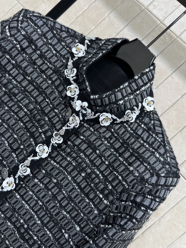 Твидовый пиджак женский фото 2