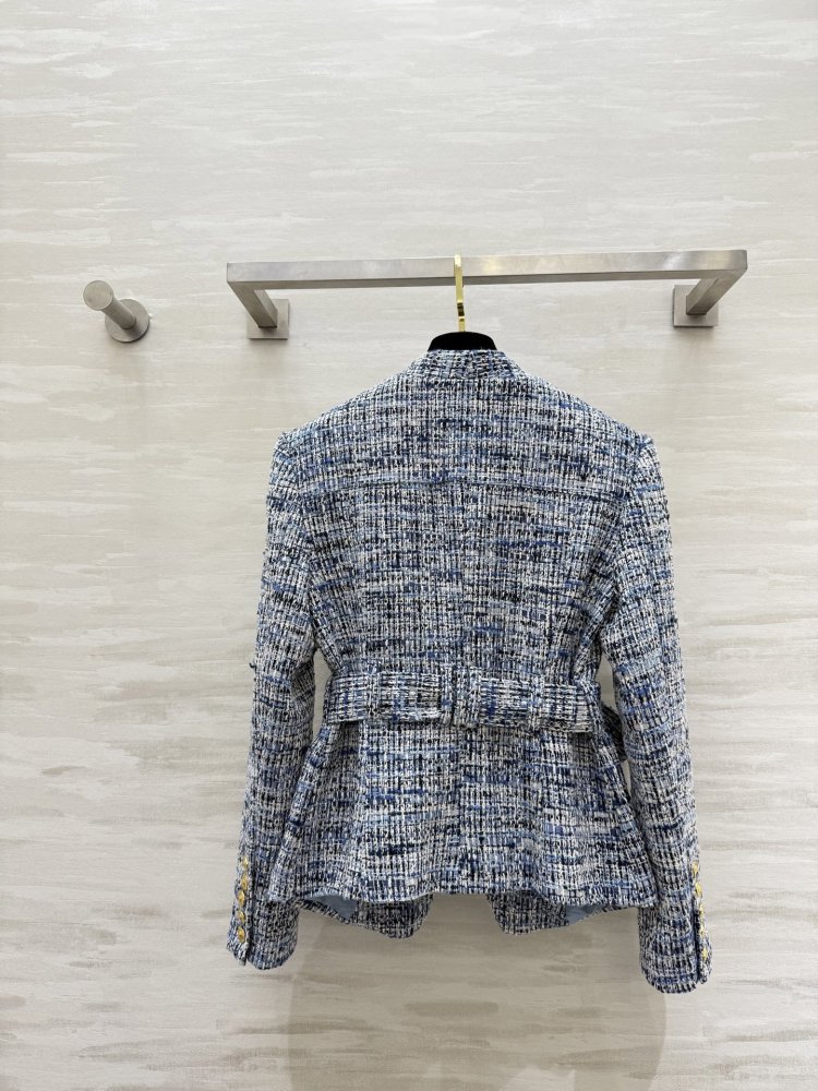 Твидовый пиджак женский фото 4