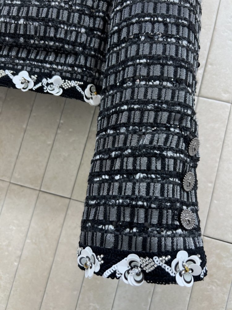 Твидовый пиджак женский фото 5