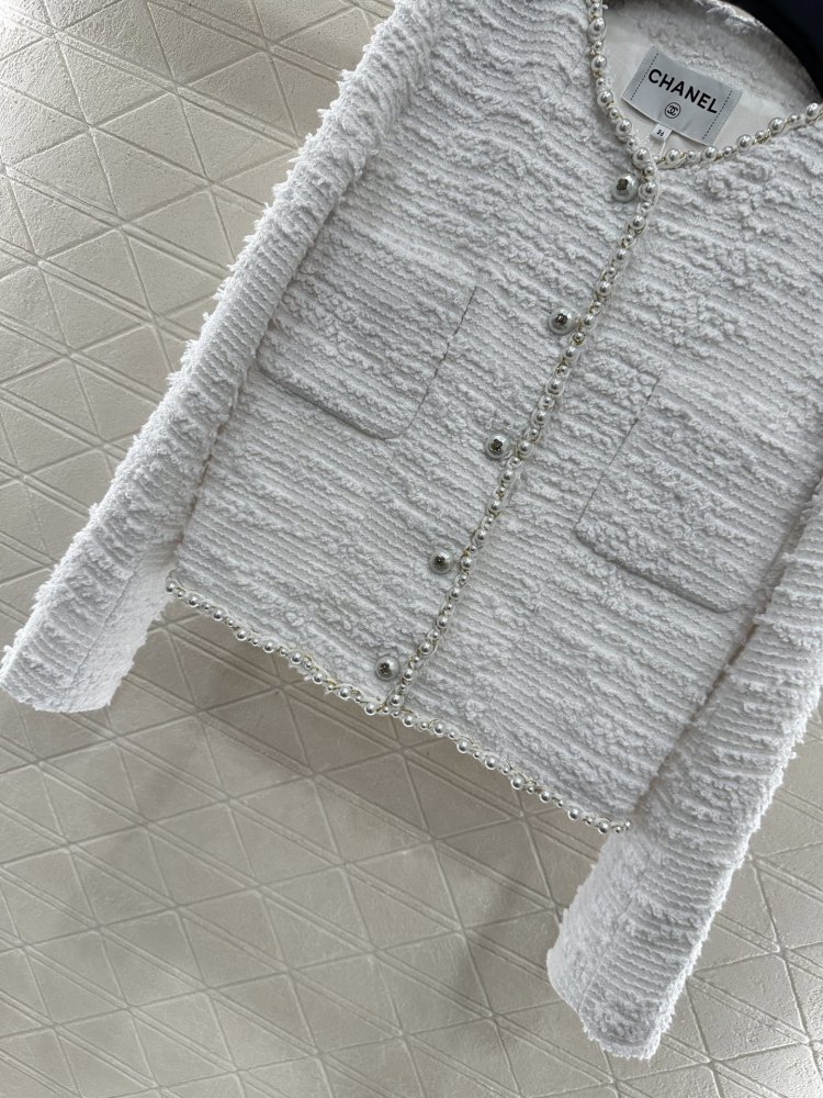 Твидовый пиджак женский фото 5