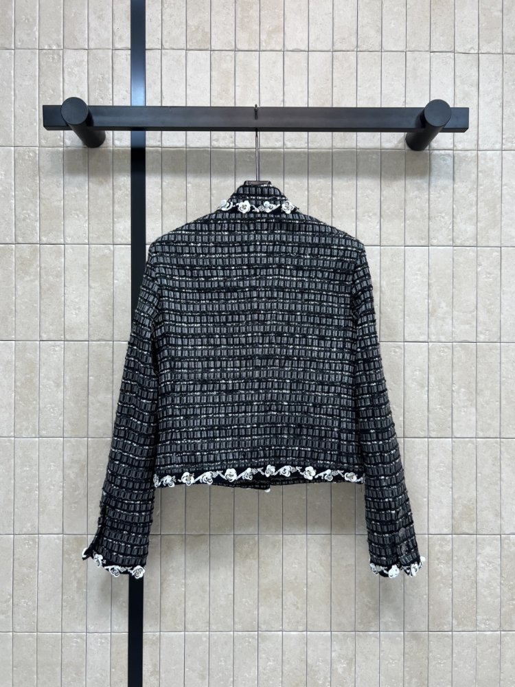 Твидовый пиджак женский фото 7