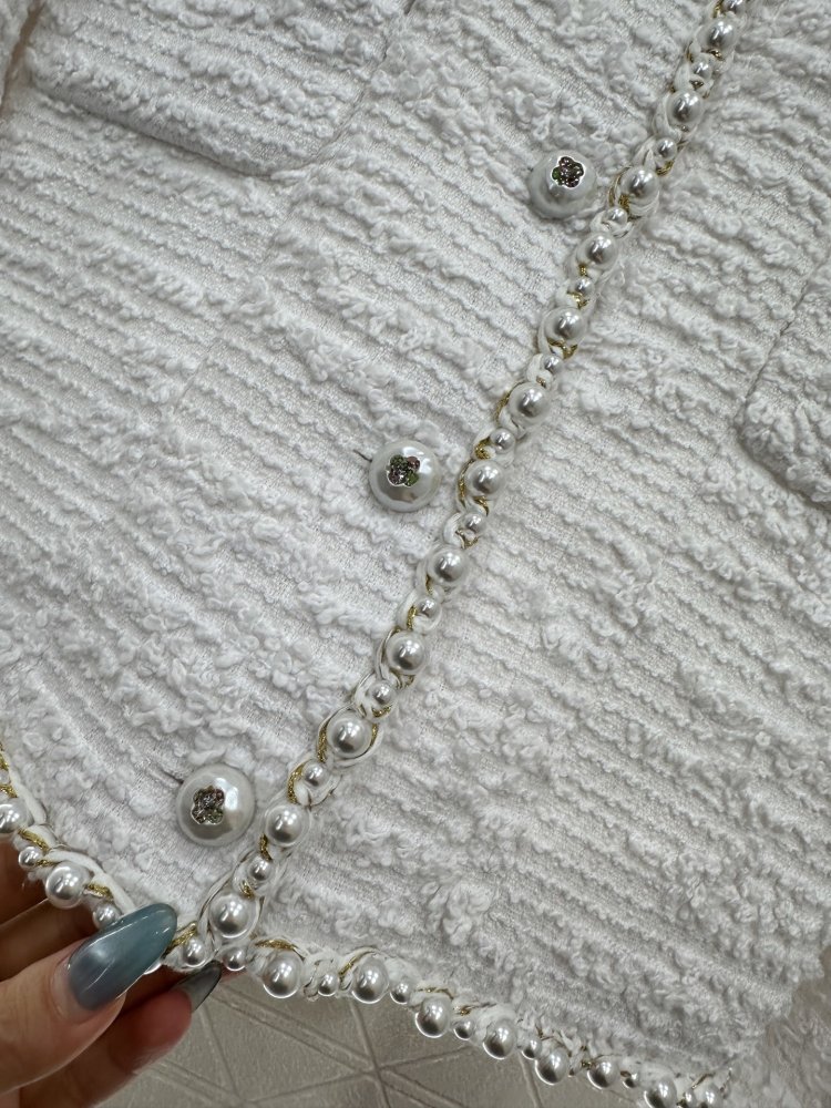 Твидовый пиджак женский фото 7