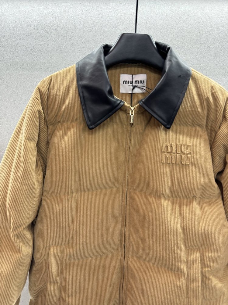 Вельветовая jacket from leather collar фото 2