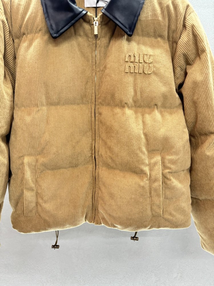 Вельветовая jacket from leather collar фото 3